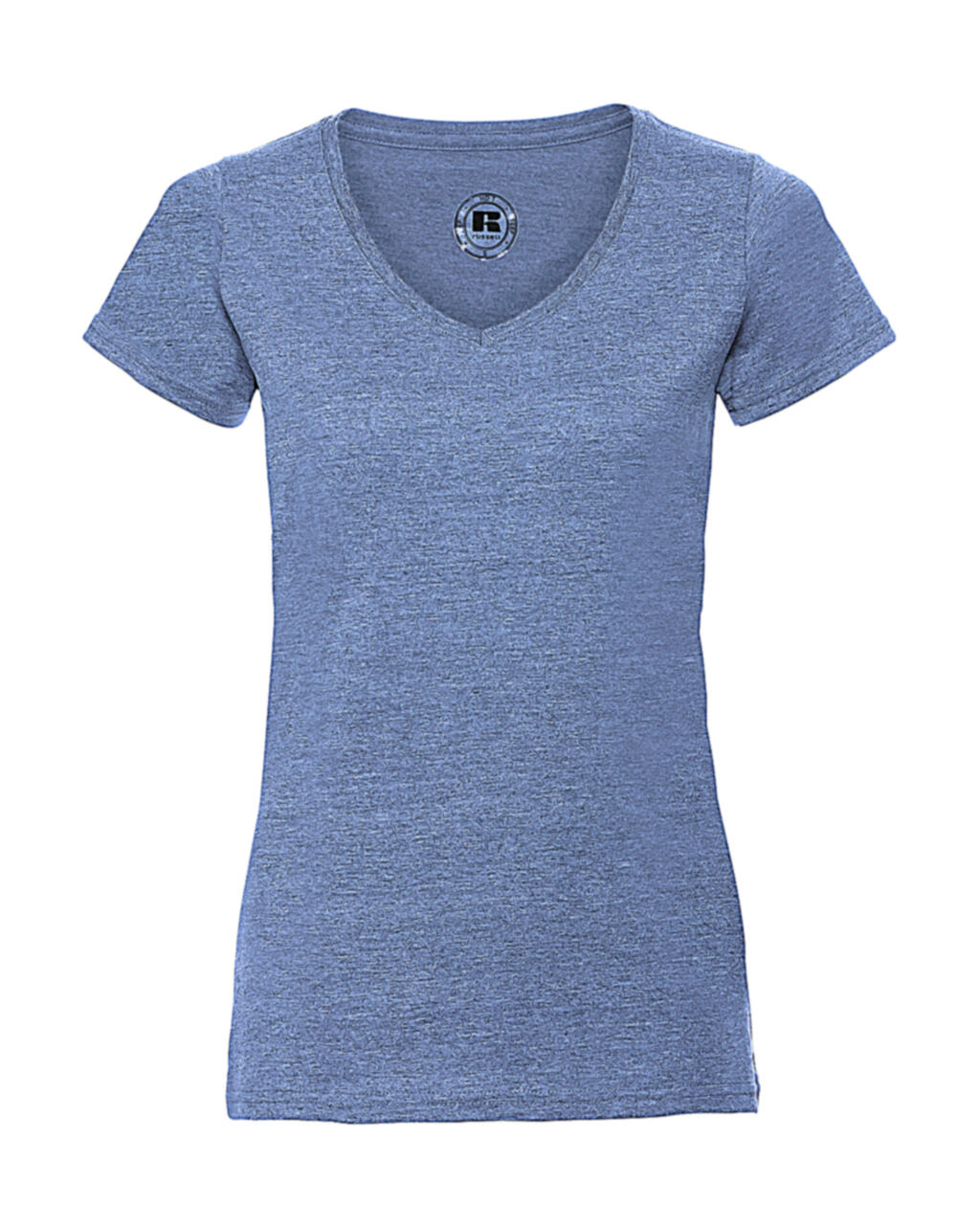 HD Damen-T-Shirt mit V-Ausschnitt - M3 - Blaumergel