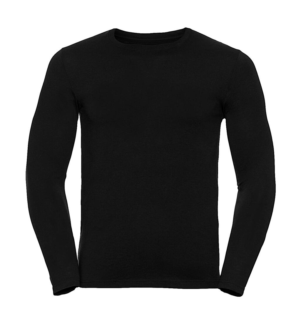 Herren HD Langarm-T-Shirt - 36 - Schwarz