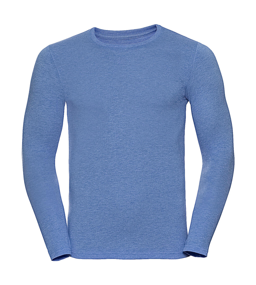 Herren HD Langarm-T-Shirt - M3 - Blaumergel