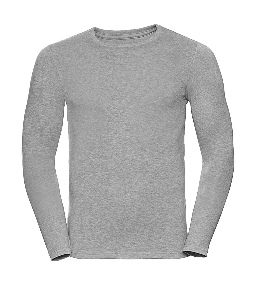 Herren HD Langarm-T-Shirt - S7 - Silbermergel