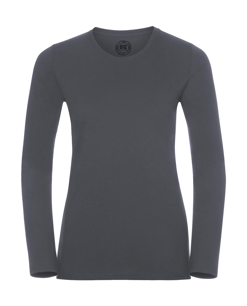 Damen HD Langarm-T-Shirt - CG - Konvoi Grau