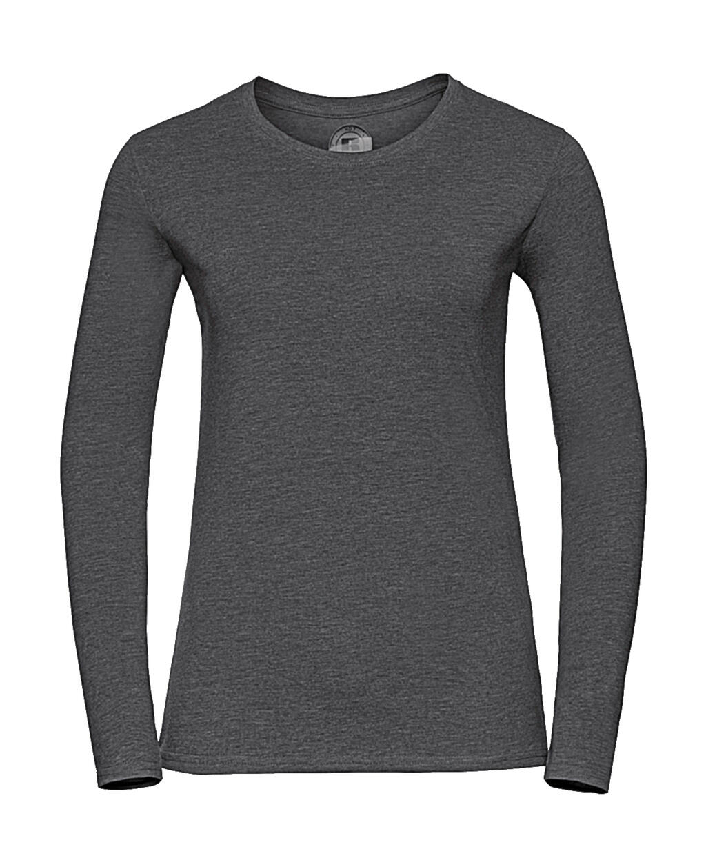 Damen HD Langarm-T-Shirt - GY - Graumergel