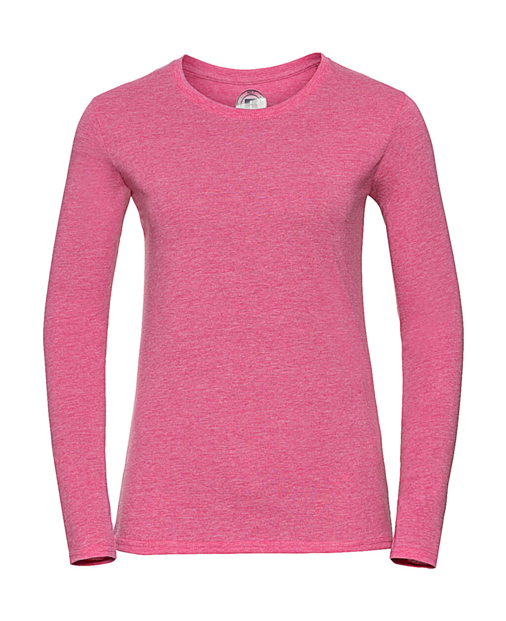 Damen HD Langarm-T-Shirt - 2P - Rosa Mergel