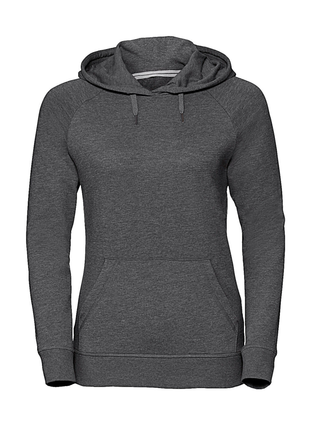 Damen-Hoodie aus französischem HD-Frottee - GY - Graumergel