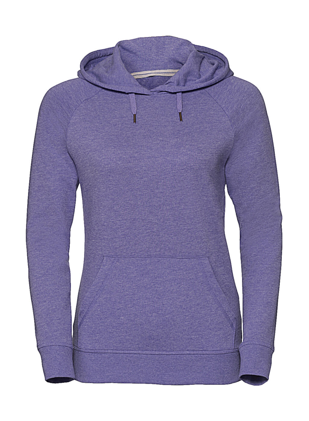 Damen-Hoodie aus französischem HD-Frottee - PZ - Purpurmergel