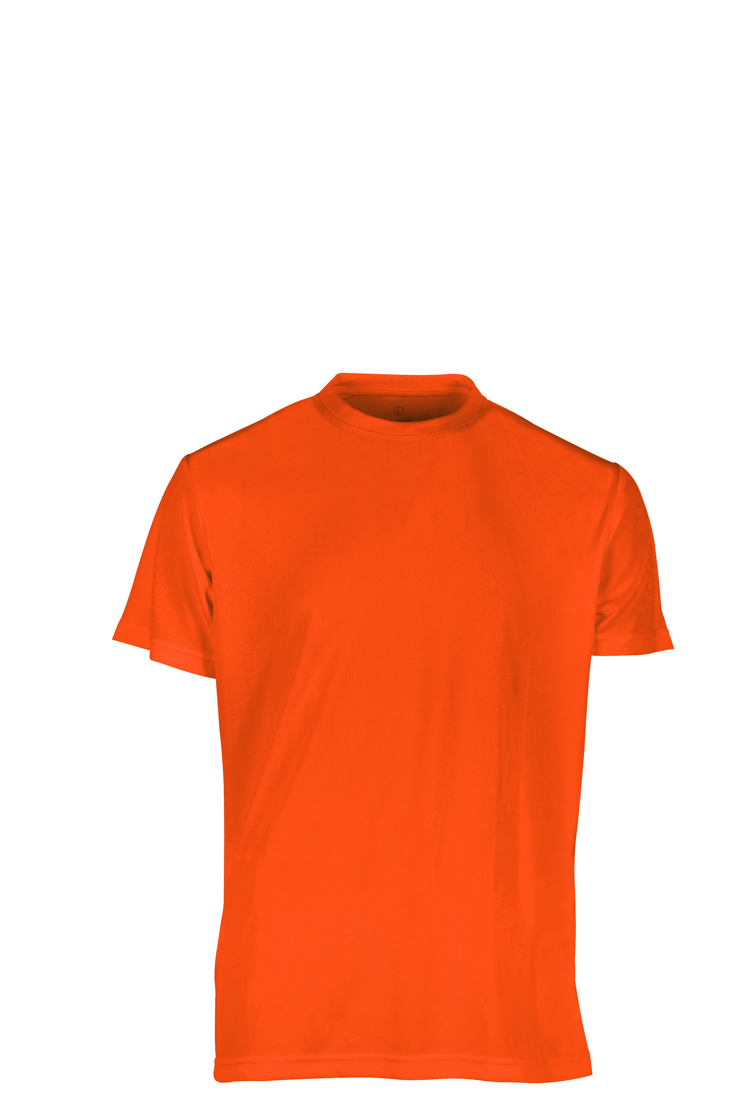 Sportshirt G/CM/C 100% Pol. 130 g/m² Aqua XXS - OR - Orange