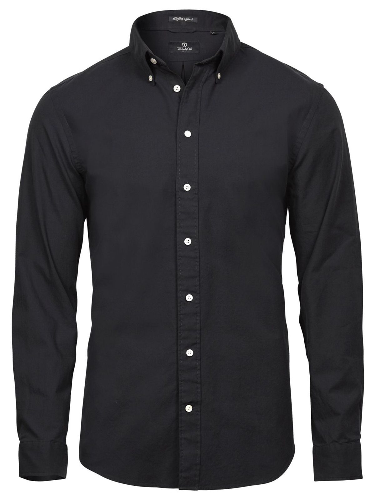 Das perfekte Oxford-Hemd für Herren - BLK - Schwarz