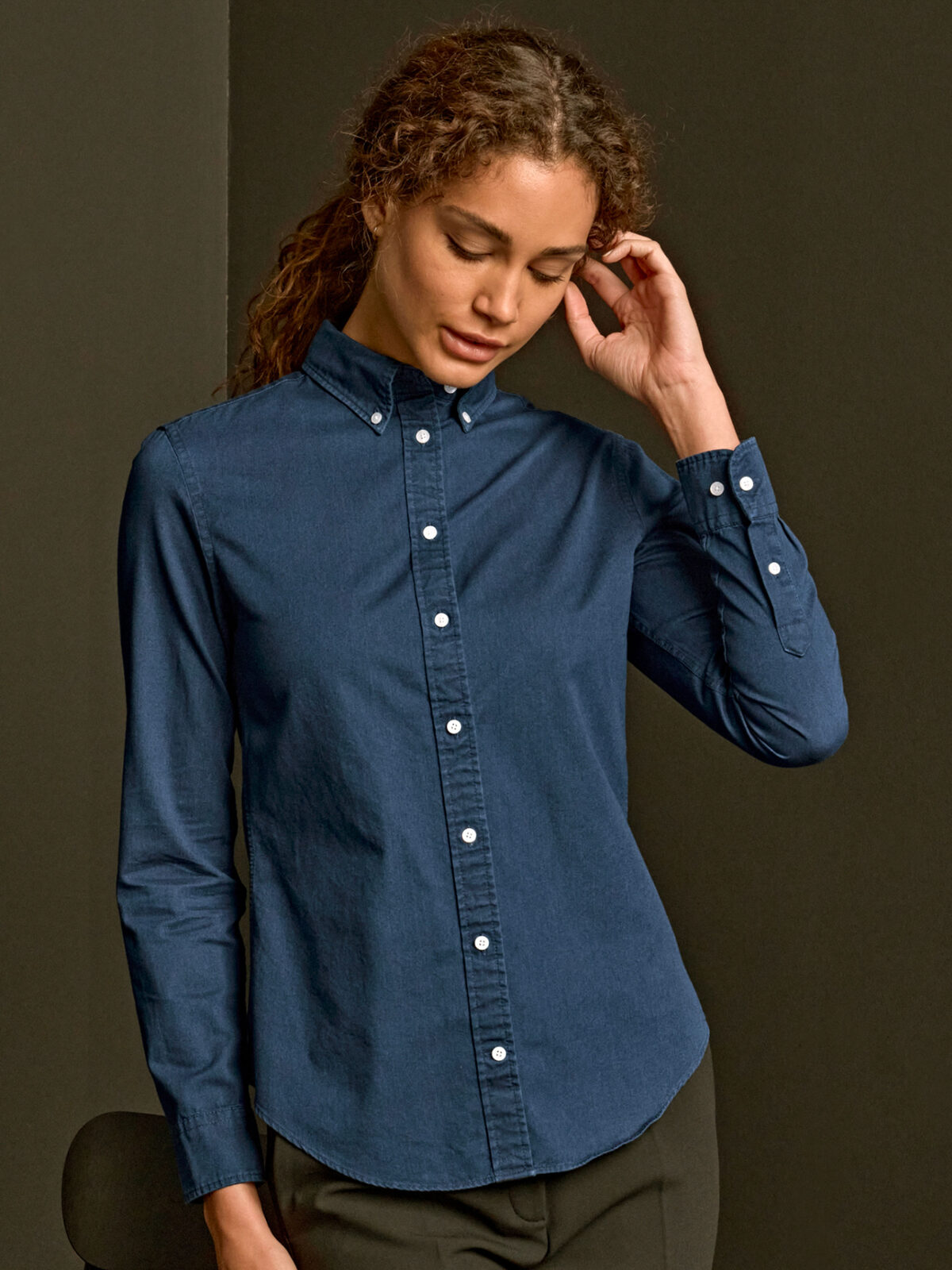 Damen-Freizeithemd aus Twill