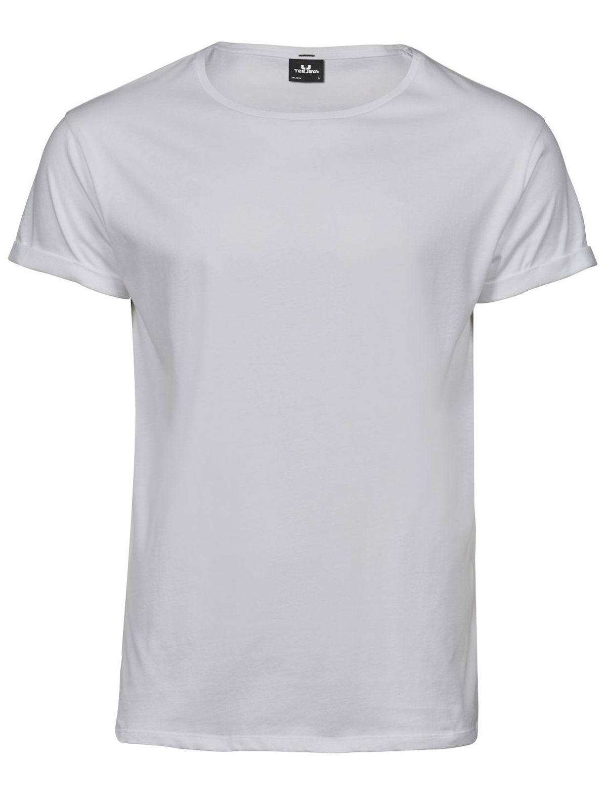 Herren-T-Shirt zum Hochkrempeln - WHT - Weiß