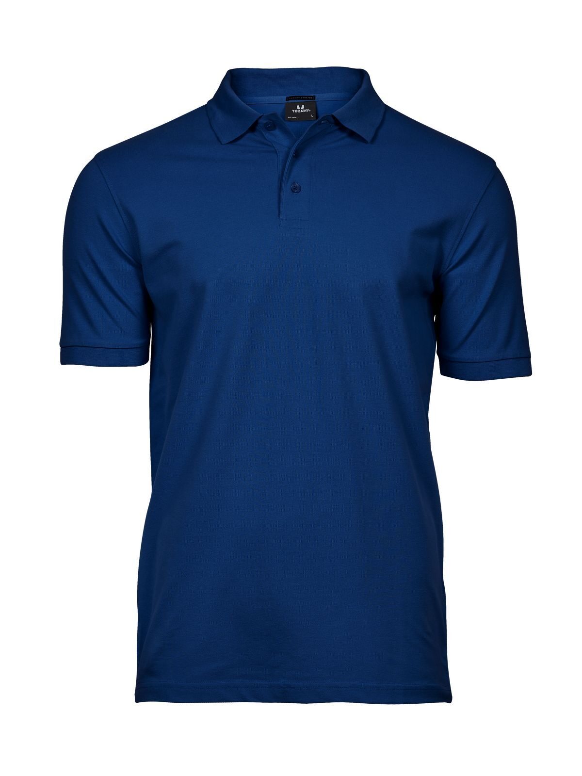 Luxuriöses Stretch-Polohemd für Herren - Indigo