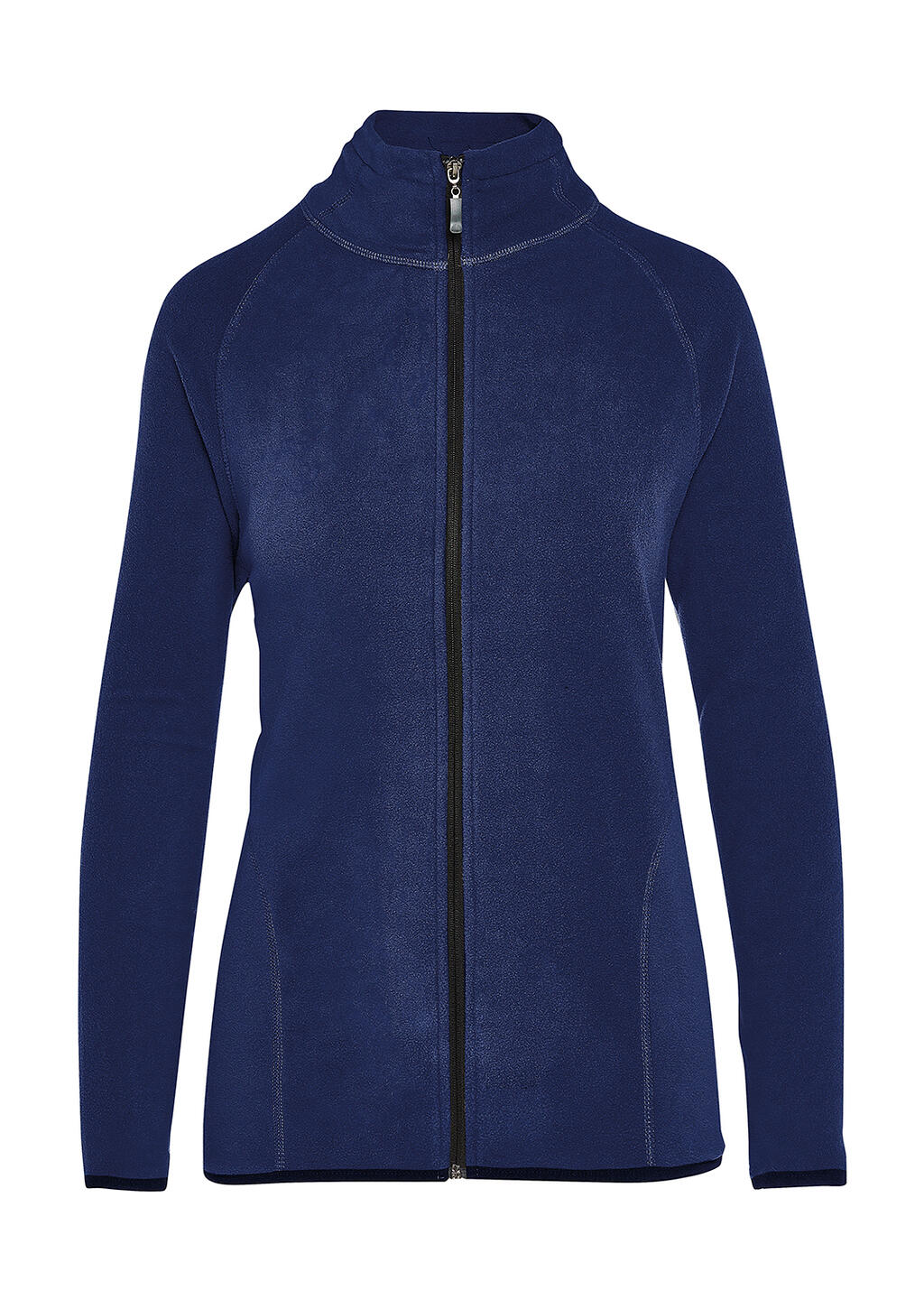 Damen-Pullover mit durchgehendem Reißverschluss und etikettenlosem Signature-Mikrofleece - 200 - Dunkelblau