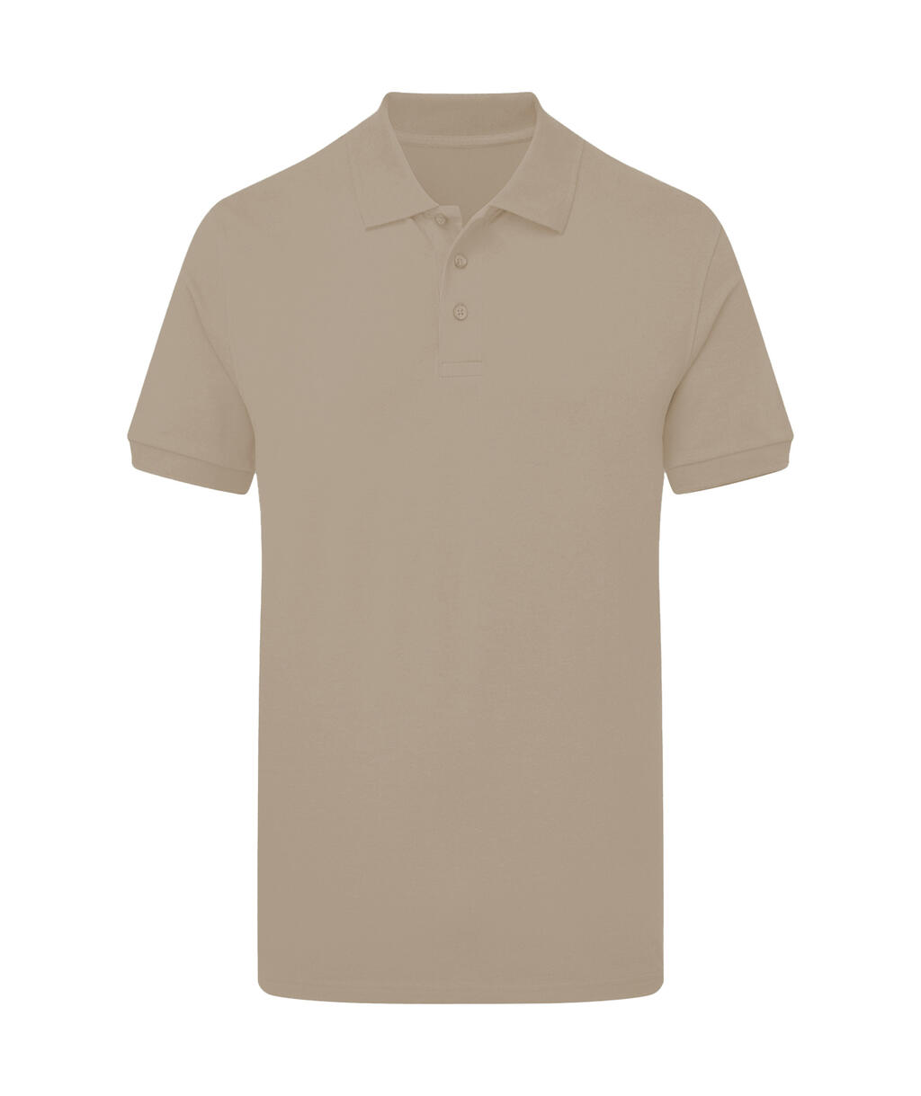 Stretch-Poloshirt für Herren ohne Markenetikett - 745 - PASTEL MACCHIATO