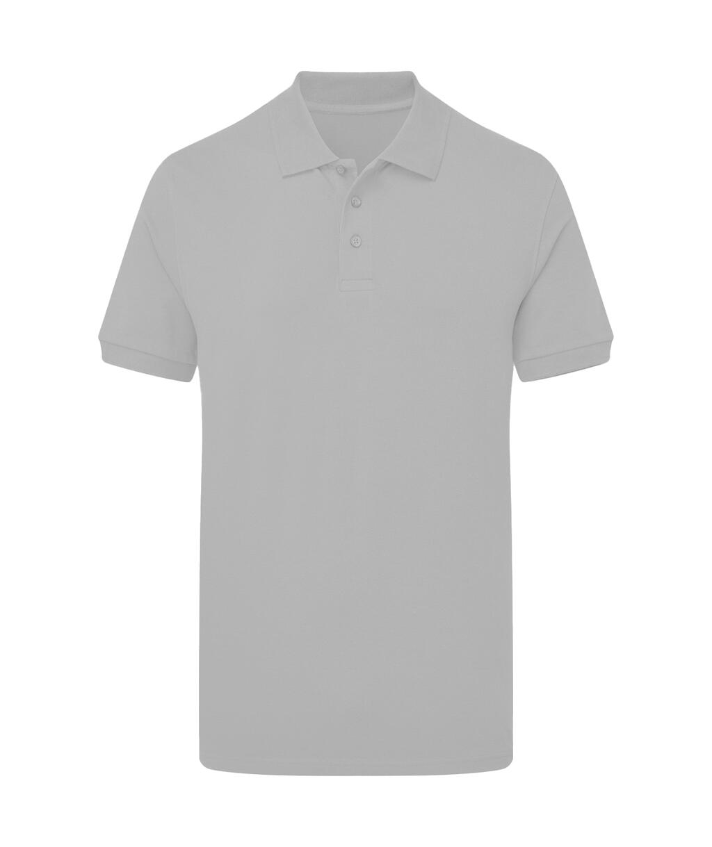 Stretch-Poloshirt für Herren ohne Markenetikett - 719 - LIGHT OXFORD