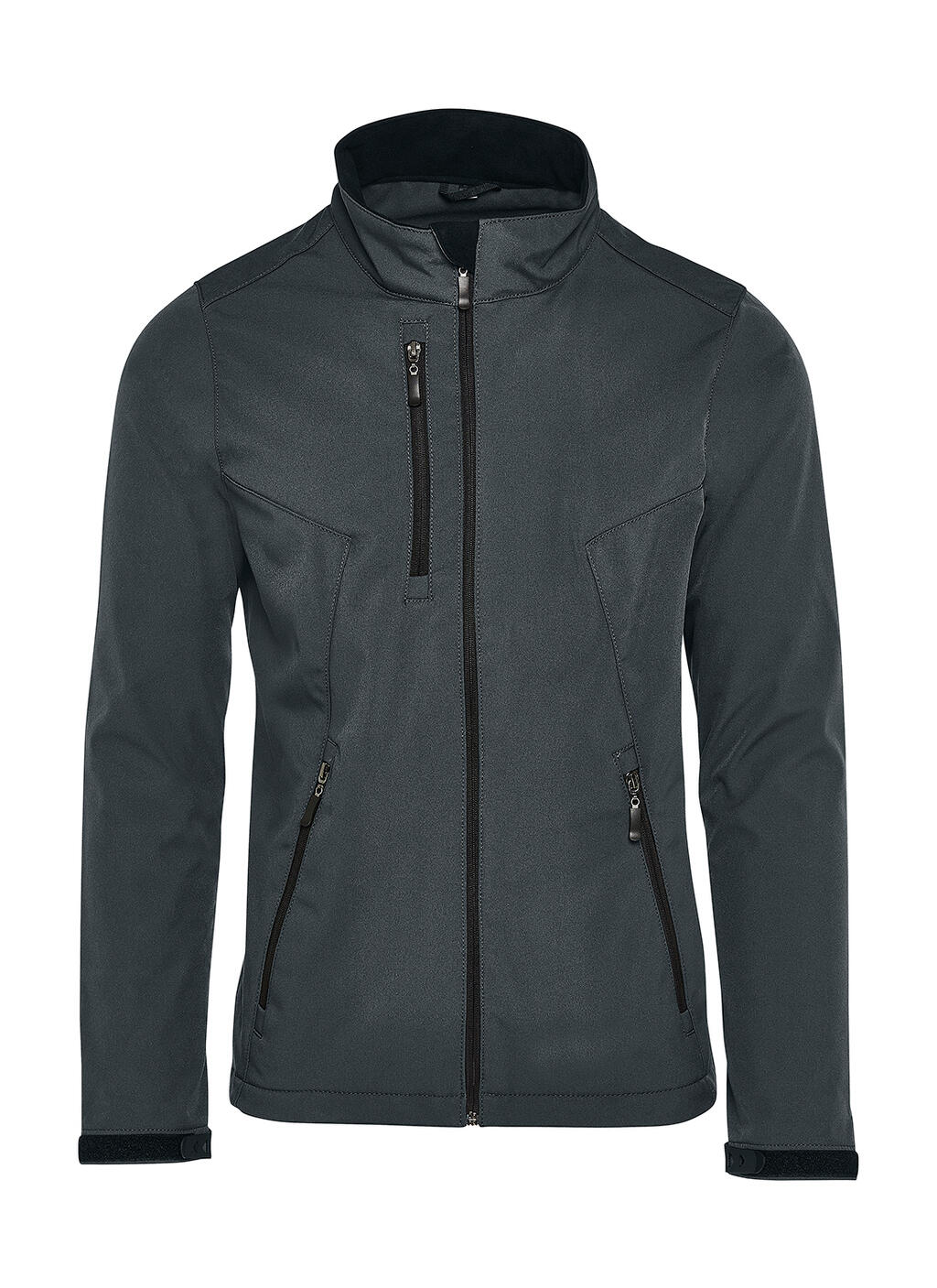 Herren-Softshelljacke ohne Etikett Signature - 130 - Holzkohle
