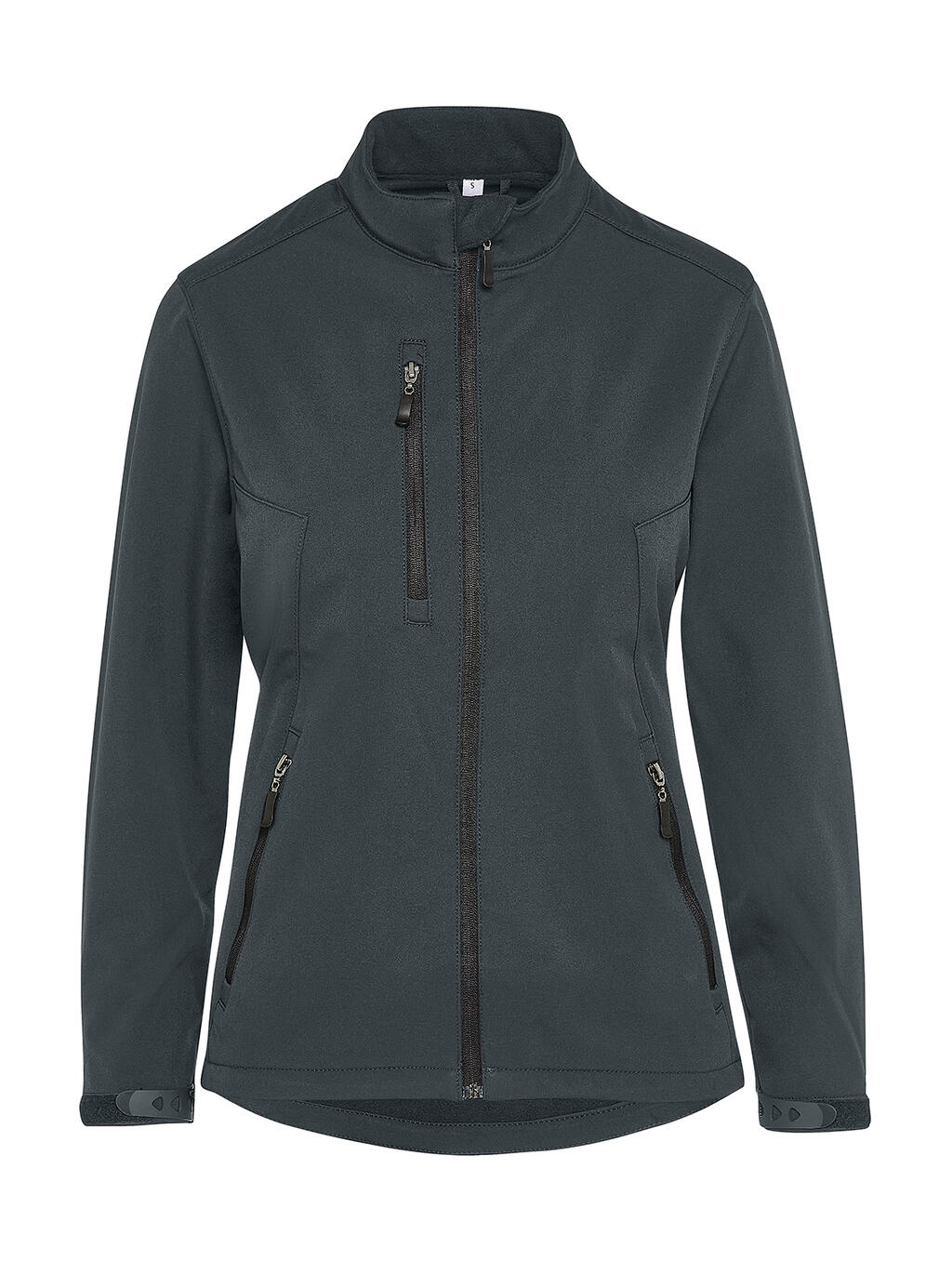 Damen-Softshelljacke ohne Etikett Signature - 130 - Holzkohle