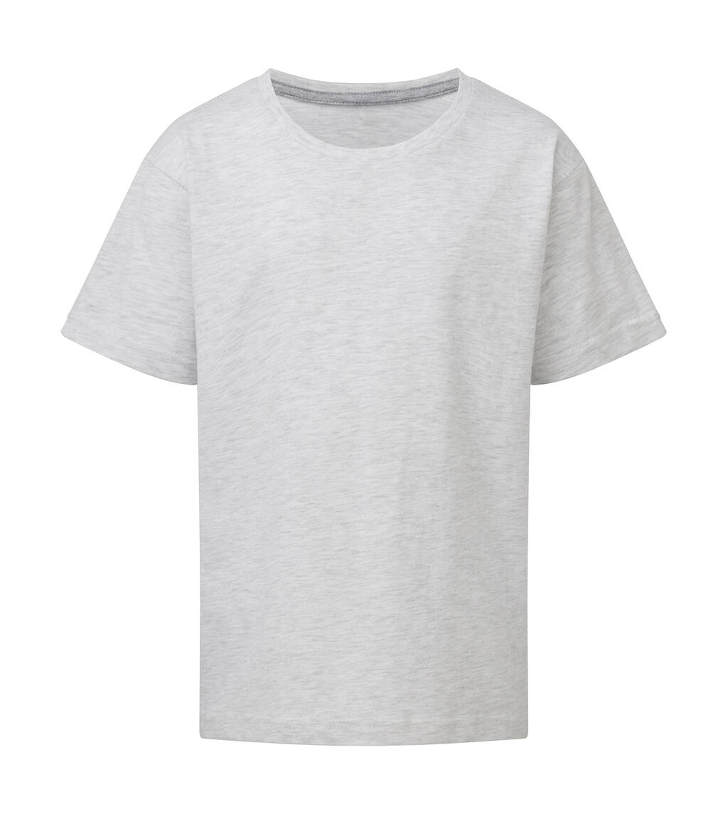 Signature Kinder-T-Shirt ohne Etikett - 704 - Aschgrau