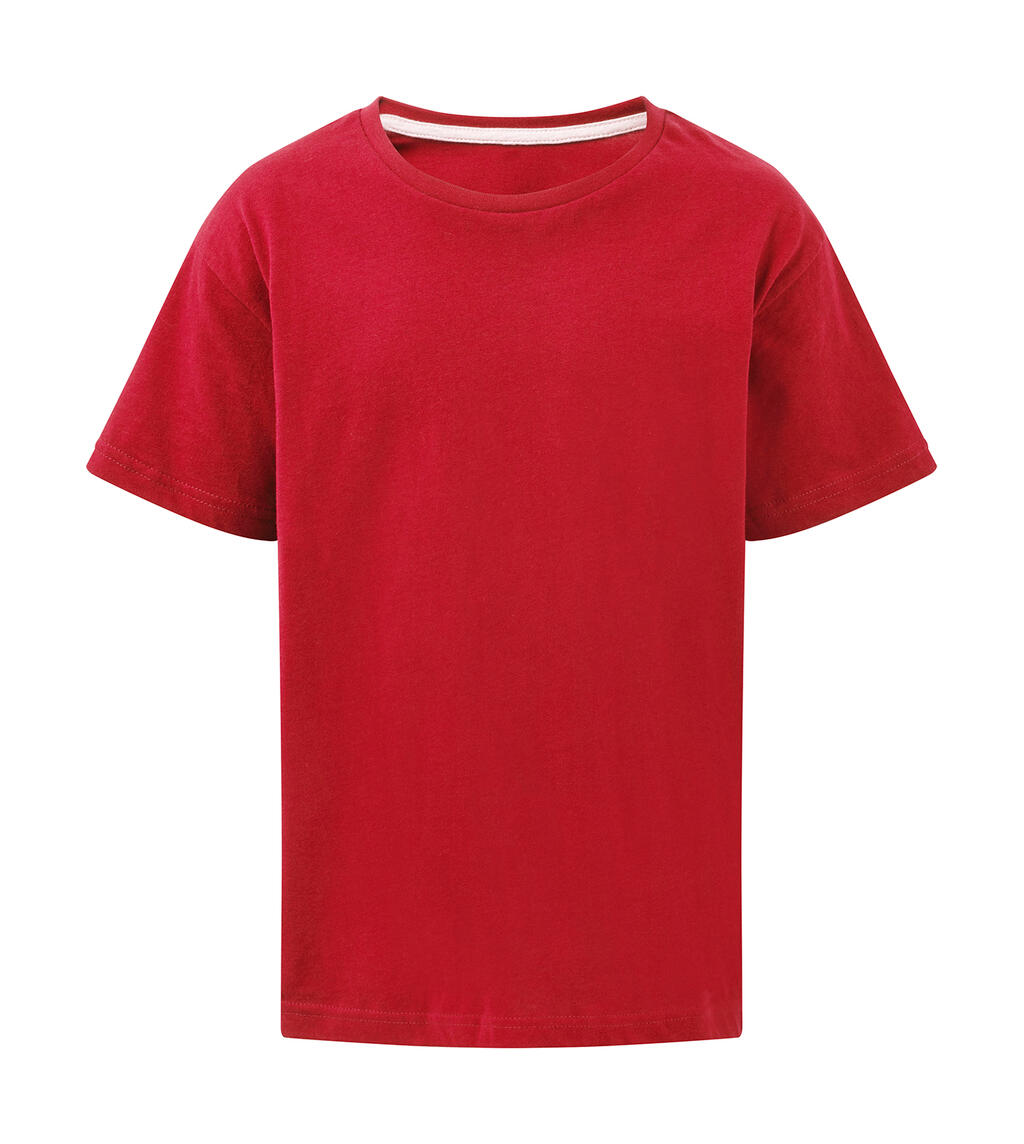 Signature Kinder-T-Shirt ohne Etikett - 400 - Rot