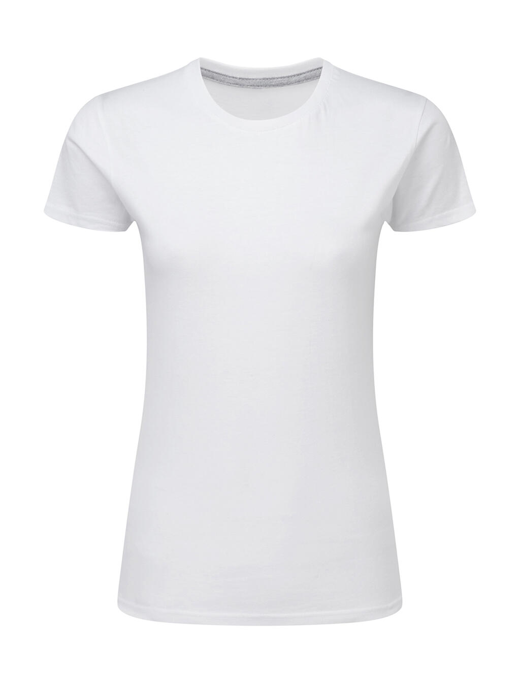 Damen-T-Shirt mit Signatur ohne Etikett - 000 - Weiß
