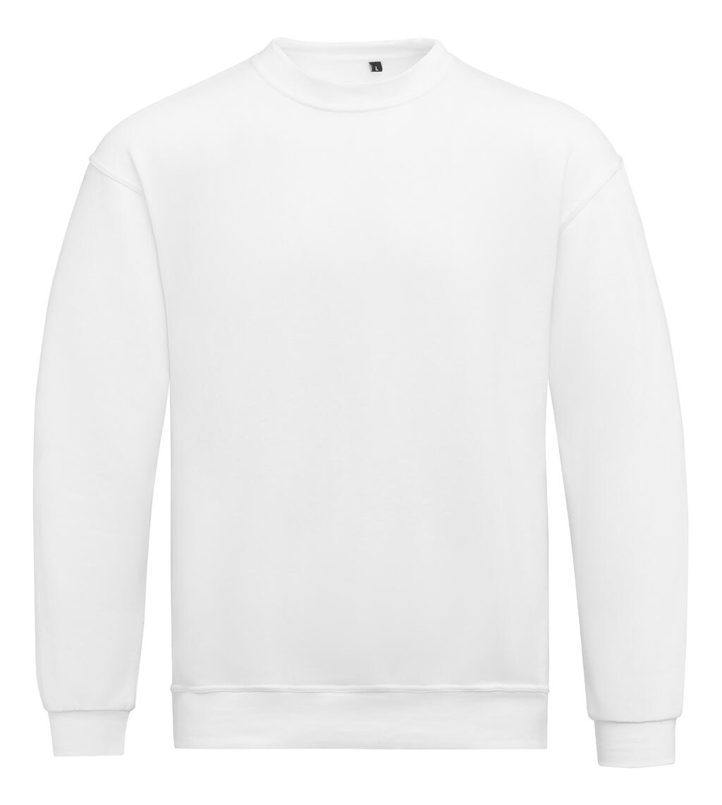 Unisex-Sweatshirt mit Rundhalsausschnitt - 000 - Weiß