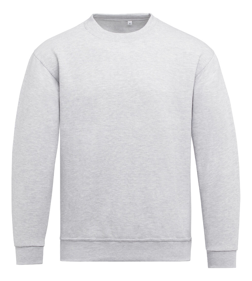 Unisex-Sweatshirt mit Rundhalsausschnitt - 123 - Heidegrau