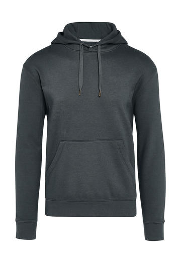 Signature Tagless Hoodie - 130 - Holzkohle