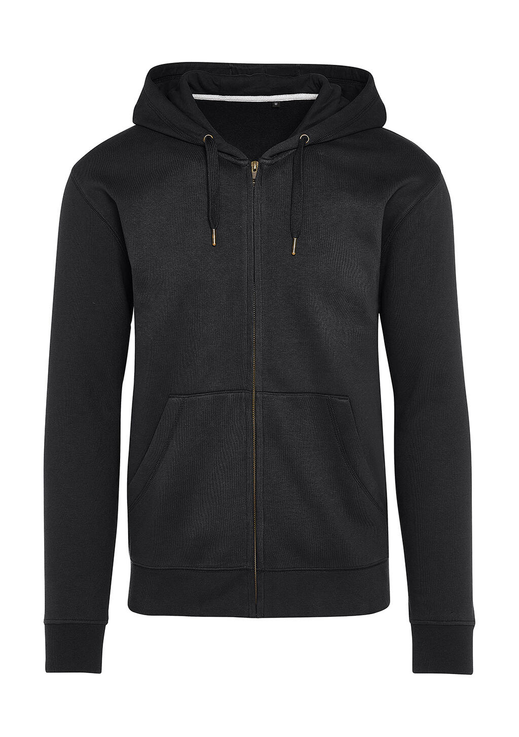 Signature Tagless Zip-Up Hoodie - 104 - Tiefschwarz