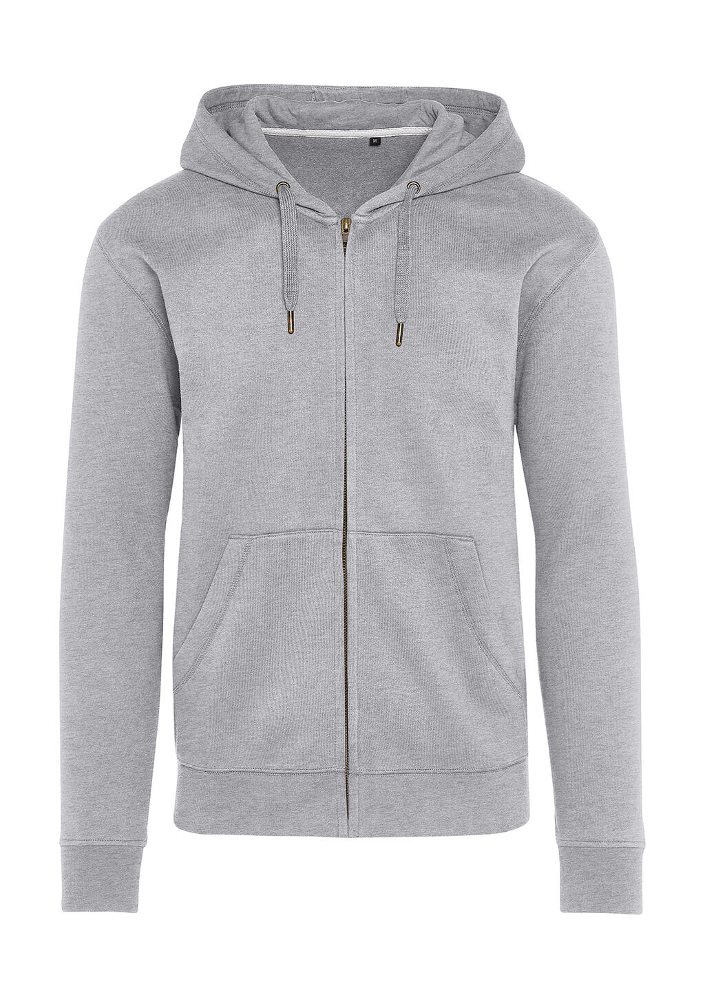 Signature Tagless Zip-Up Hoodie - 719 - LIGHT OXFORD