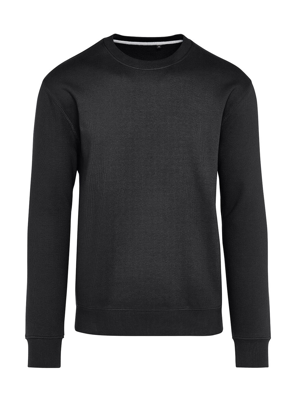 Signature Tagless Crewneck Sweatshirt - 104 - Tiefschwarz