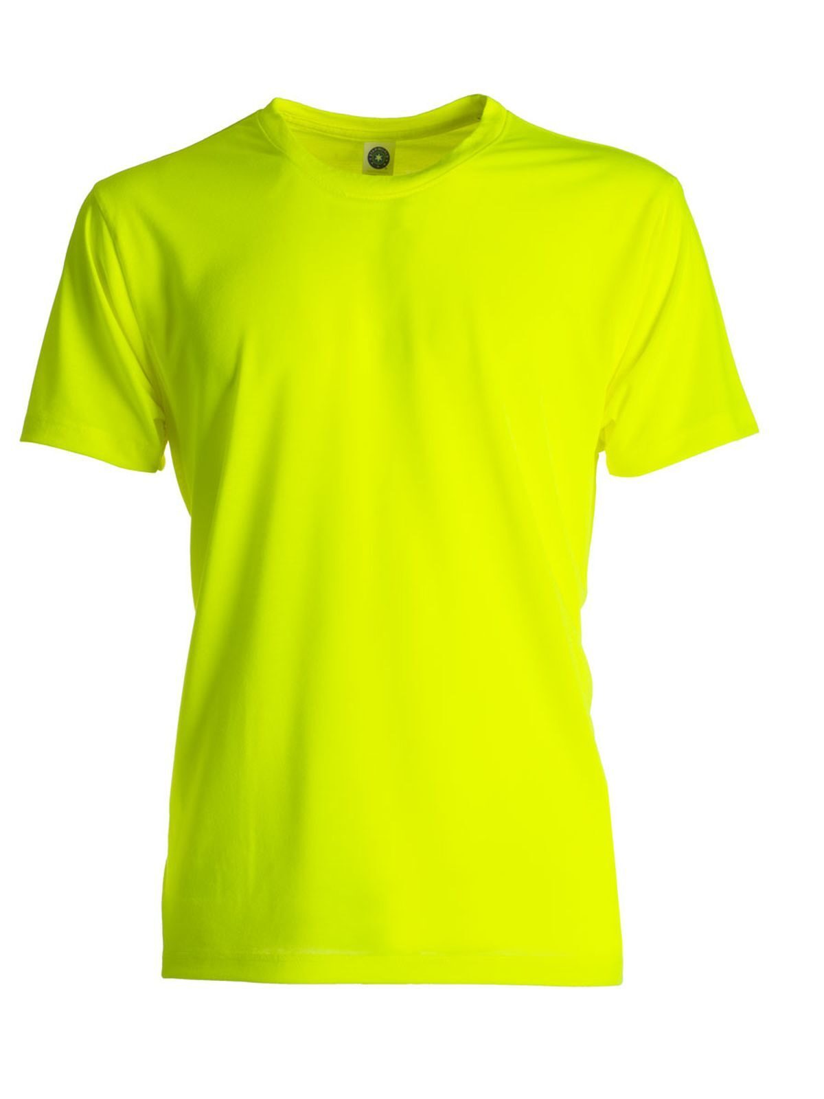 Herren-Performance-T-Shirt - 64 - Fluoreszierendes Gelb