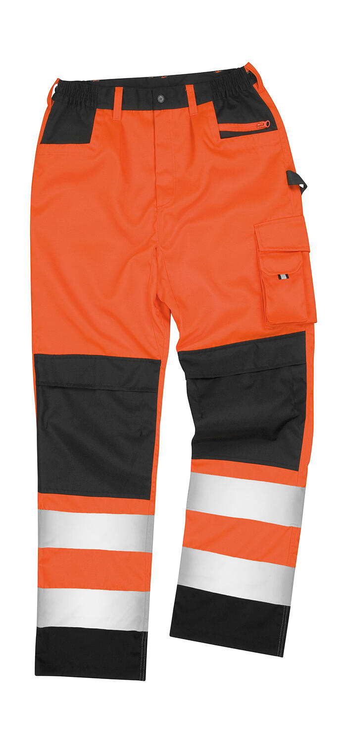 Sicherheits-Cargohosen - ORNV - Fluoreszierendes Orange