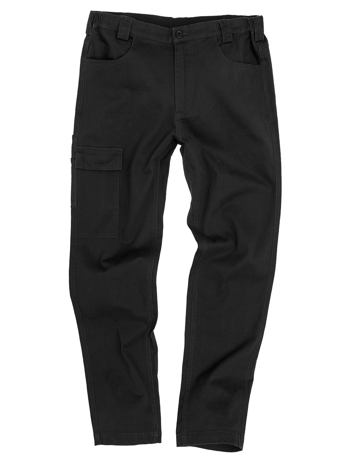Super Stretch Slim Chino - 101 - Schwarz
