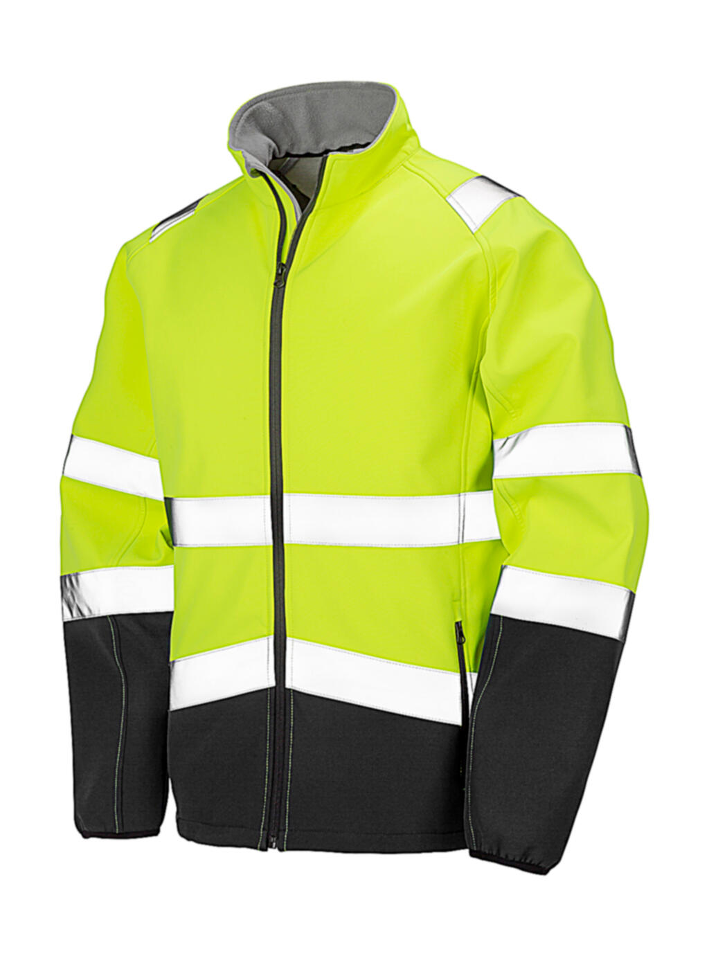 Softshell-Drucksicherheit - YELL - GELB – Fluoreszierendes Gelb