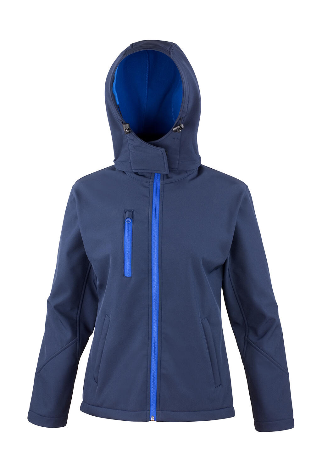 Damen-Softshelljacke TX Performance mit Kapuze - NVJA - Navy/Jasmine