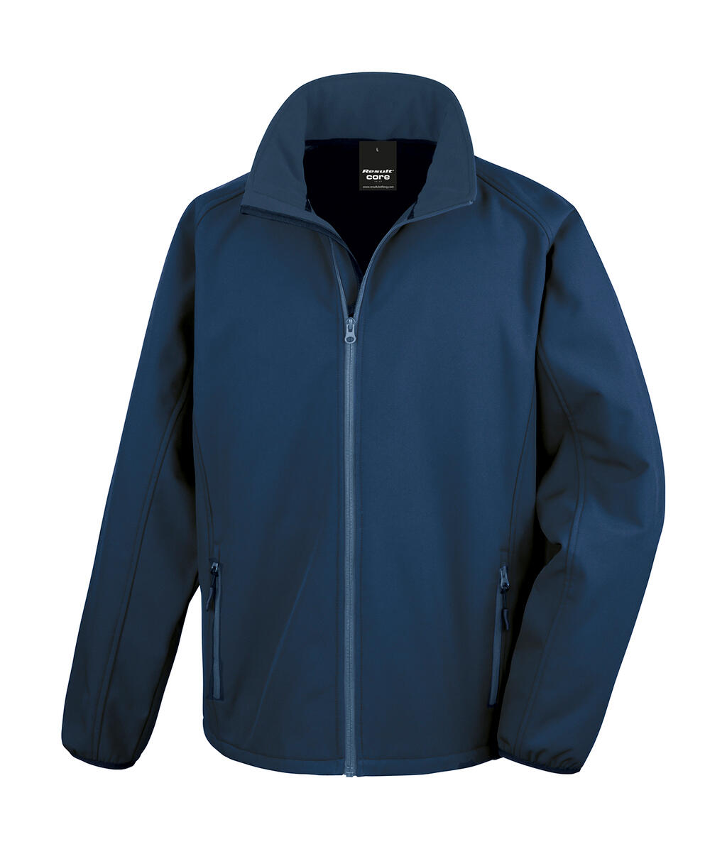Bedruckbare Softshelljacke - 248 - Marine