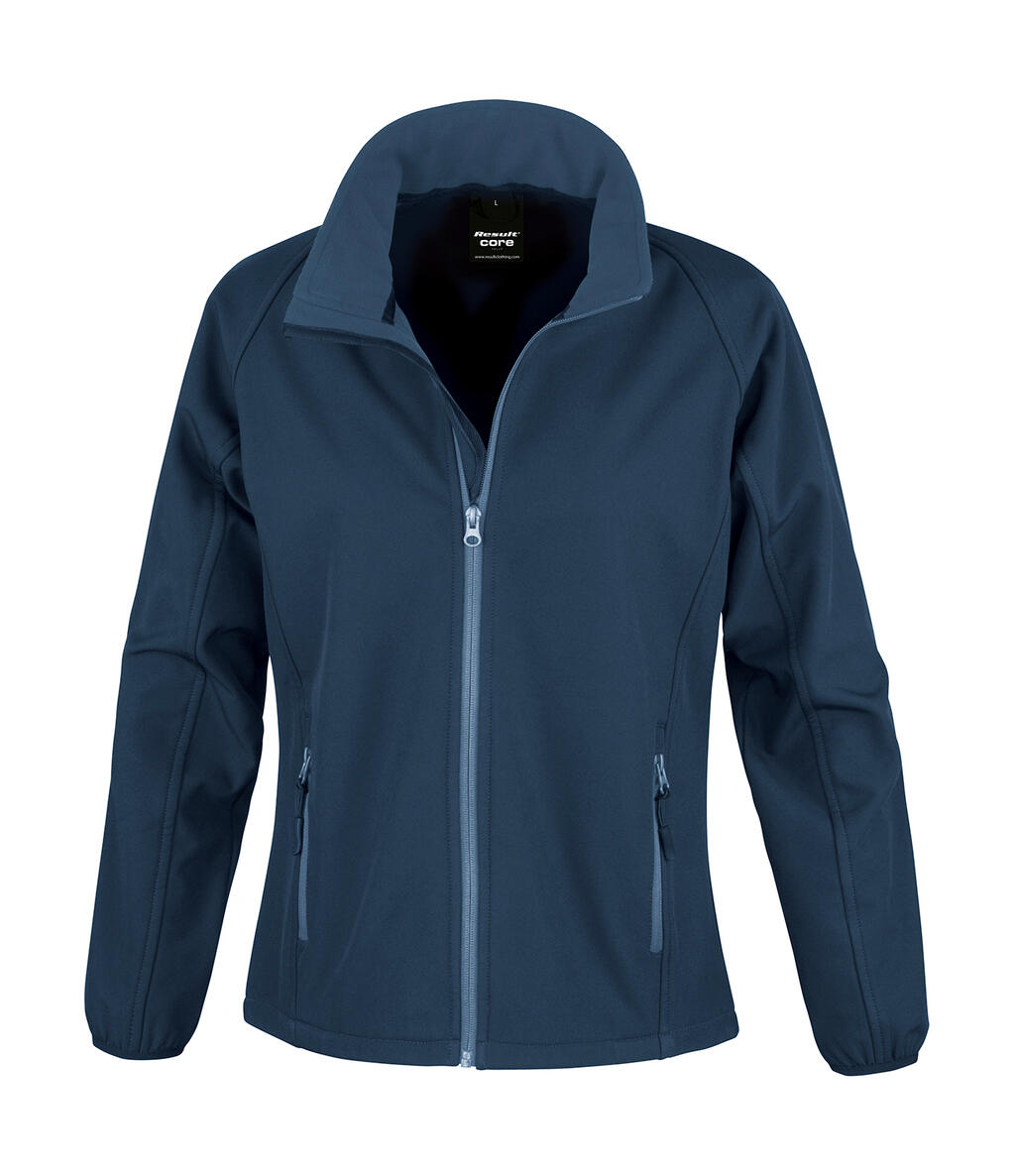 Bedruckbare Softshelljacke für Damen - 248 - Marine