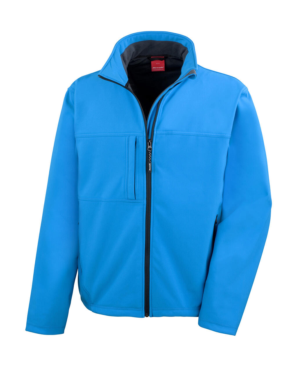Klassische Softshell-Jacke - 310 - Azurblau