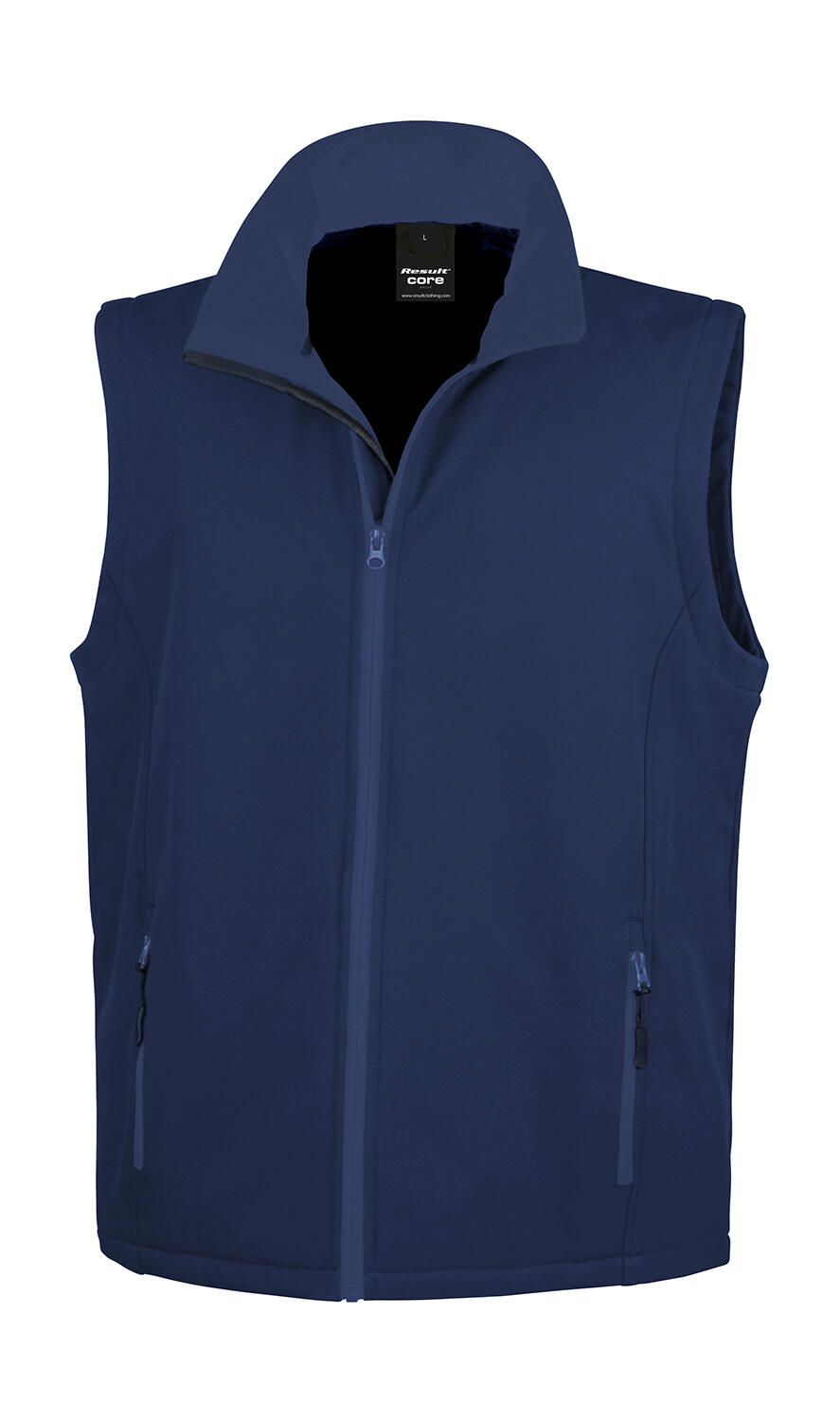 Bedruckbare Softshell-Weste - 248 - Marine