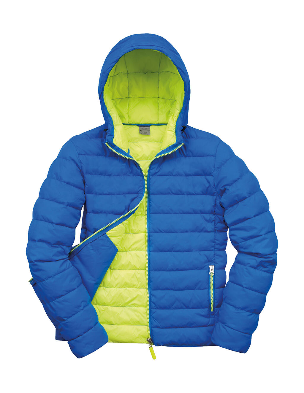 Snow Bird Kapuzenjacke - 358 - Ozeanblau/Limetten-Punch