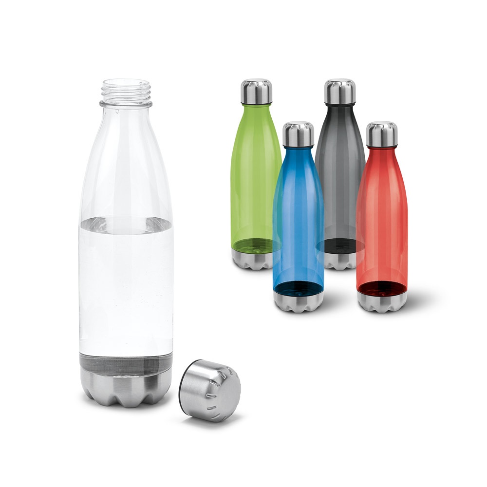 ANCER. 700 ml AS und Edelstahl-Sportflasche