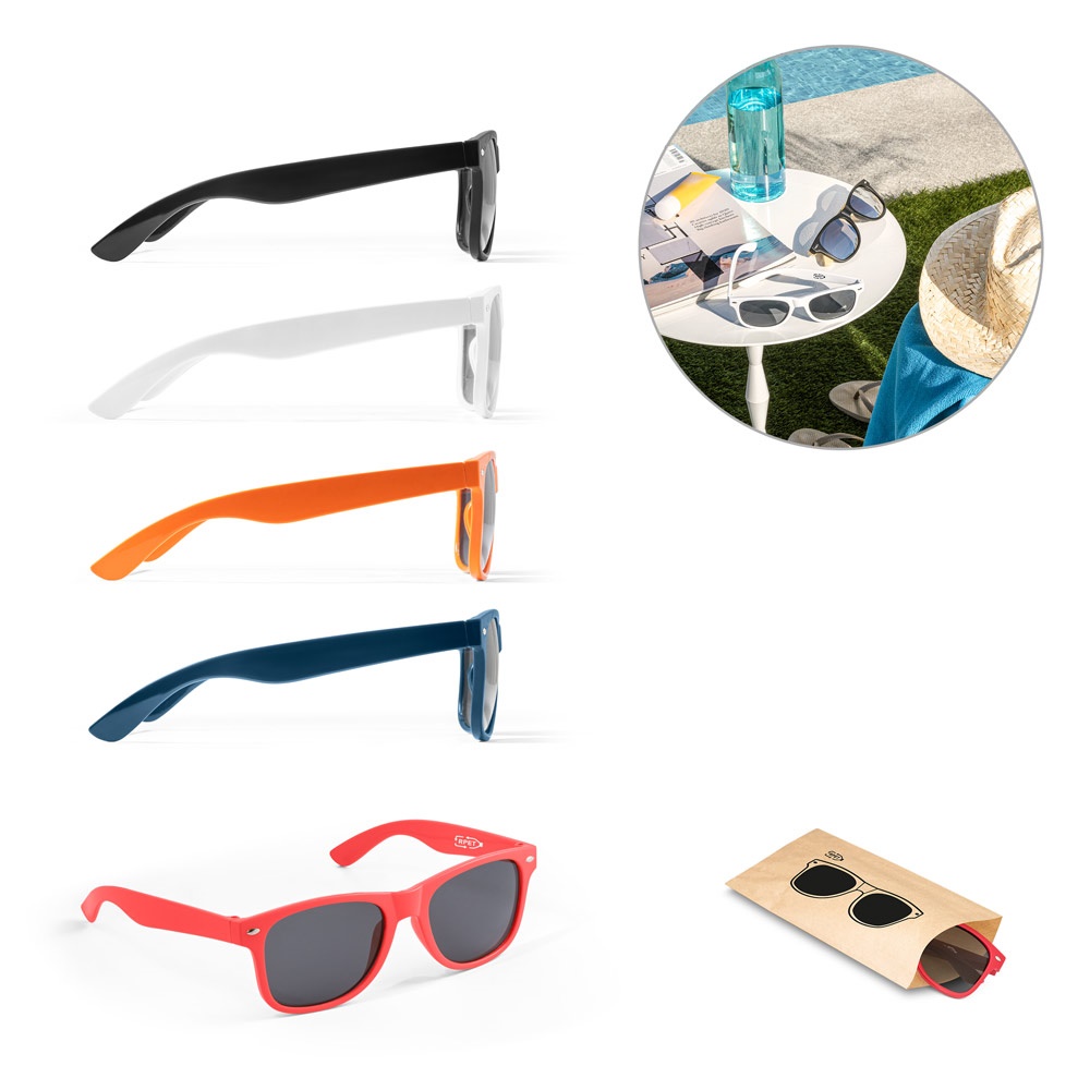 SALEMA. Sonnenbrillen aus 100 % recyceltem Polyester (rPET).