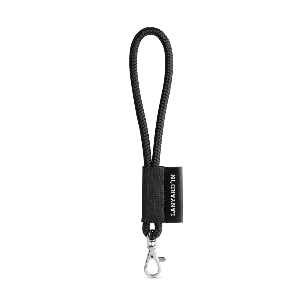 75092. Kurzes NAUTIC-Verbindungsmittel (Ø 7 mm) mit 9-mm-Hebelkarabiner