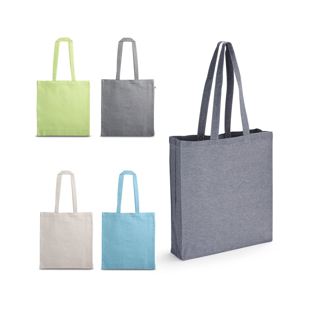 MARACAY. Tasche aus 70 % recycelter Baumwolle und 30 % rPET-Polyester (140 g/m²).