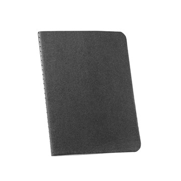 RAYSSE. B7 Notizbuch mit linierten Seiten. - 103 - Schwarz