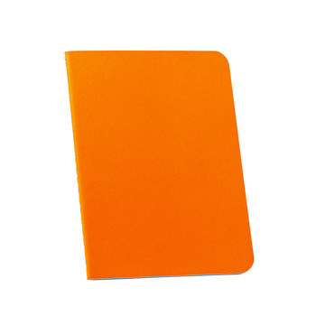 RAYSSE. B7 Notizbuch mit linierten Seiten. - 128 - Orange
