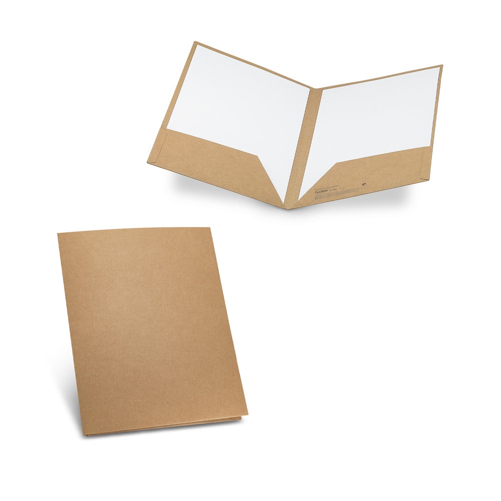 PUZO. A4-Dokumentenmappe aus Recyclingpapier (400 g/m²)