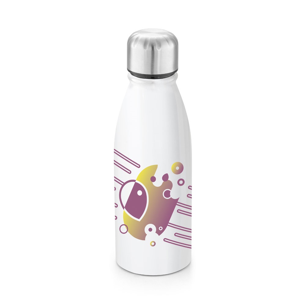 BILLY. Aluminium-Trinkflasche mit Edelstahlverschluss für Sublimationsdruck, 500 ml