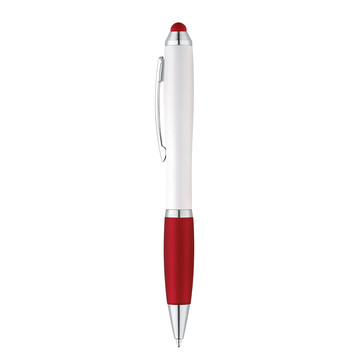 SANS BK. Kugelschreiber mit Metallclip - 105 - Rot