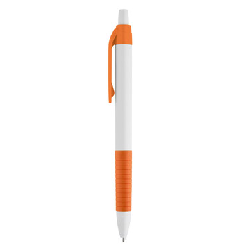 AERO. Kugelschreiber mit rutschfester Oberfläche - 128 - Orange