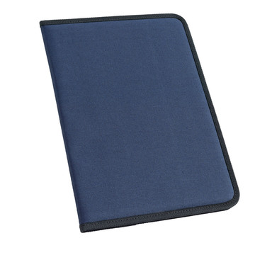 CUSSLER. A4 600D Ordner mit linierten Seiten. - 104 - Blau