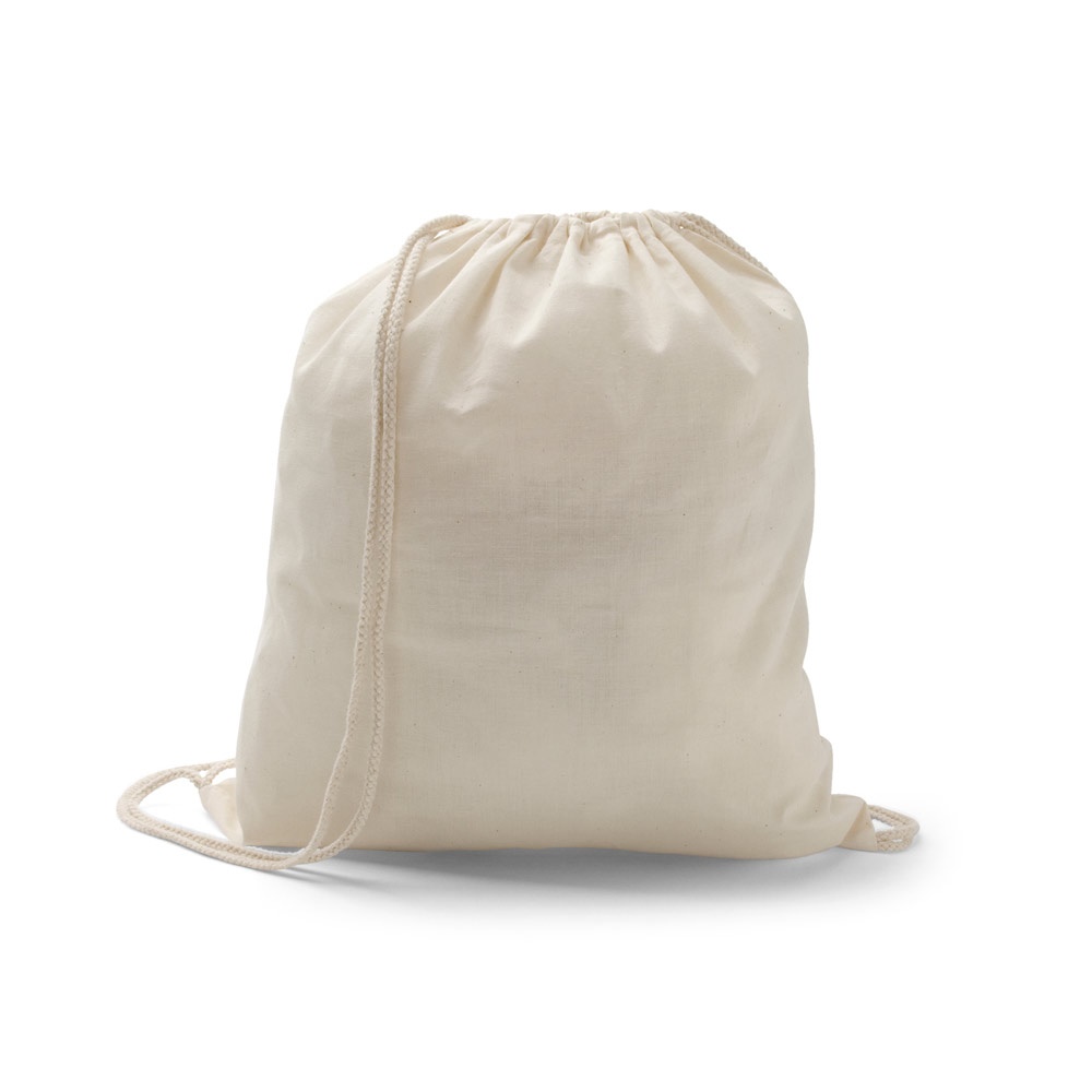 HANOVER. Rucksack mit Kordelzug aus 100 % Baumwolle (100 g/m²)